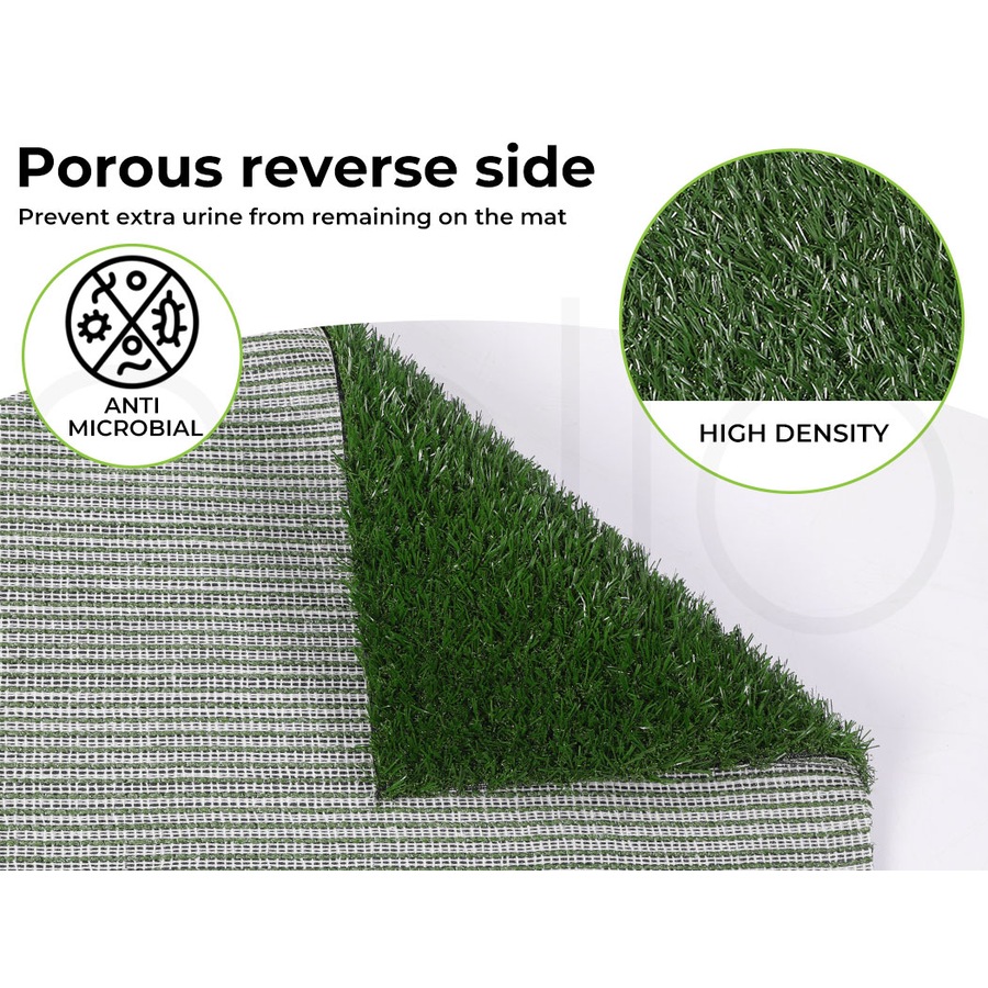 PaWz Grass Potty Dog Pad Training Pet Puppy Indoor Toilet Artificial Trainer Portable