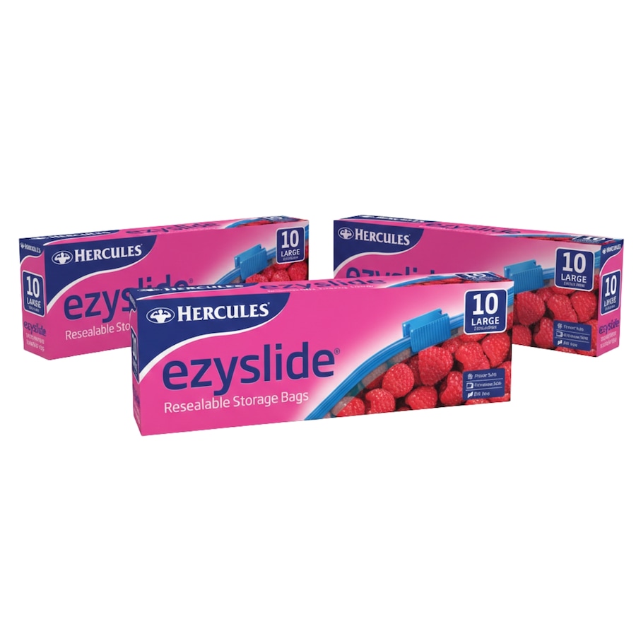 Hercules Ezy Slide Large 10pk x3