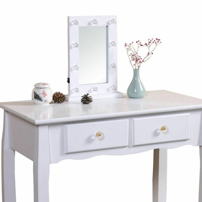 Hollywood Led Vanity Mirror Light Kit, Vanity Table With Mirror And Lights