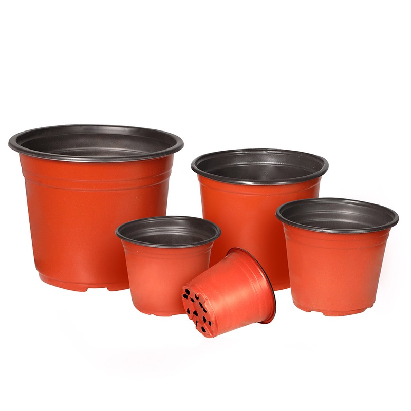 Buy Lambu 100x Plastic Plant Pots Bulk Flowers Garden Seedings Growing