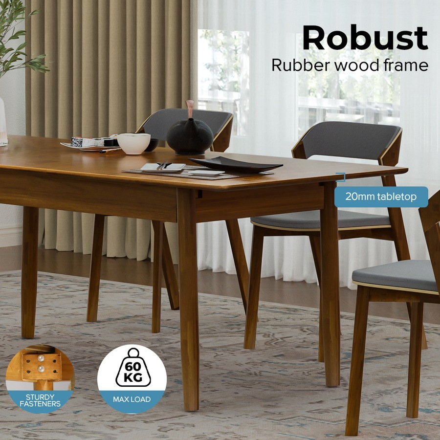 Levede Extendable Dining Table 1.6-2m