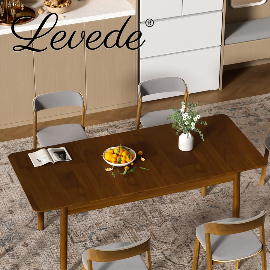 Levede Extendable Dining Table 1.6-2m