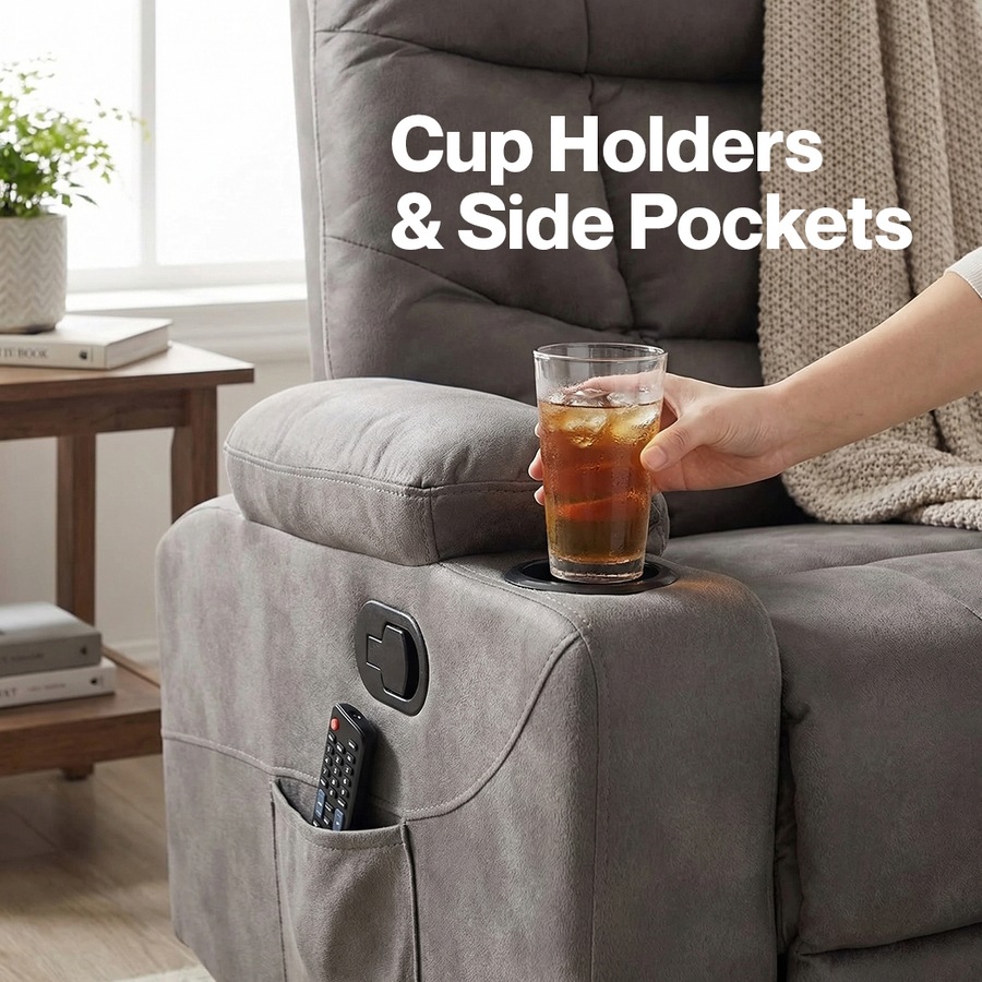 Levede Recliner Chair 8-Point & Heated Massage Chair