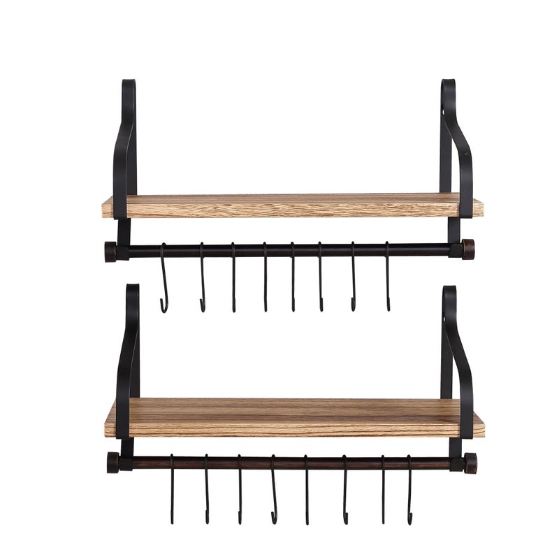 Buy Levede Floating Shelf Brackets Wall Shelves Mount Display Rack ...