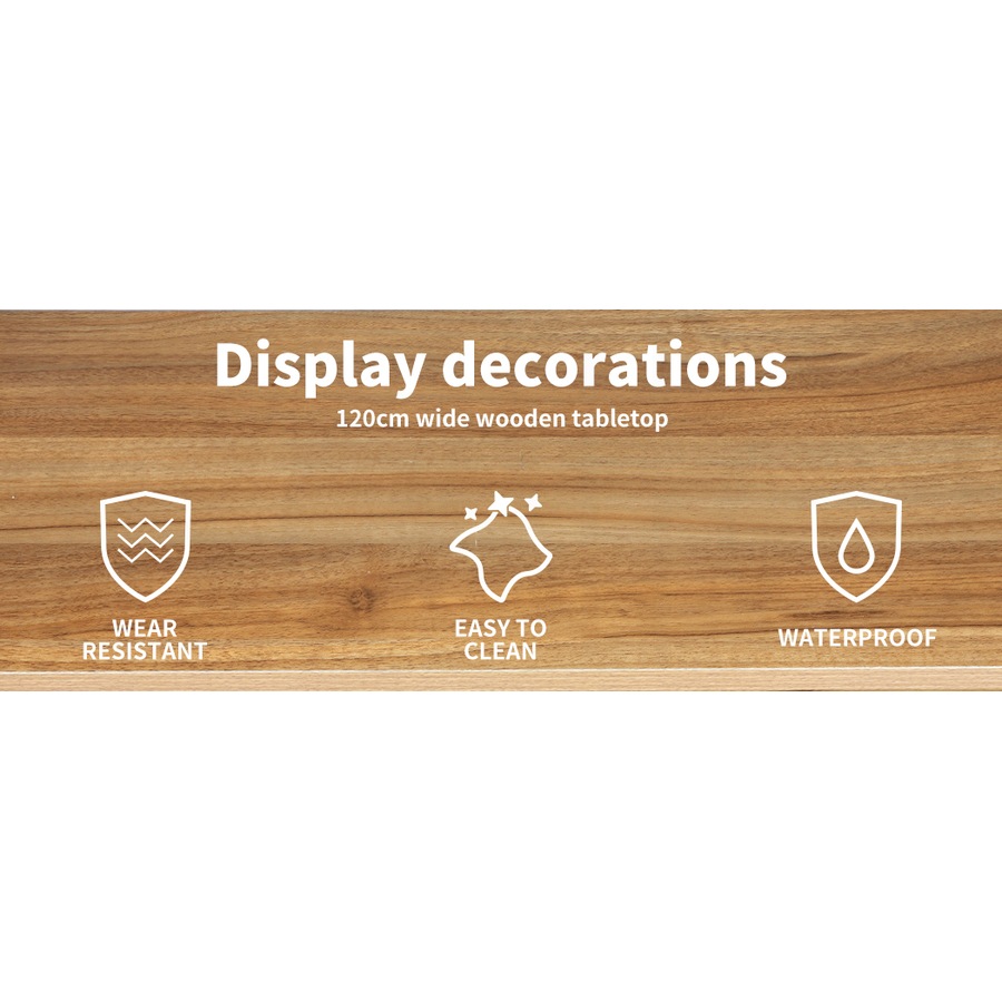 Levede Sideboard Buffet Cabinet with Wine Rack 120x34x76cm - Natural