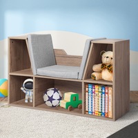 Levede Kids Bookcase Toys Box Shelf Storage Cabinet Container Children Organiser