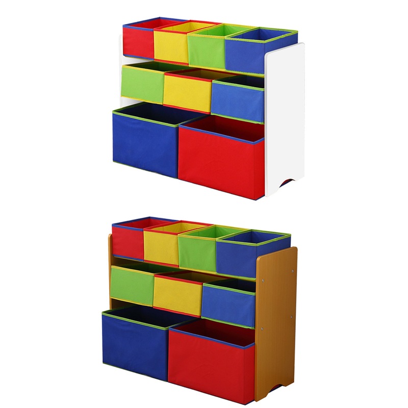 Buy Levede Kids Bookcase Toys Box Shelf Storage Container