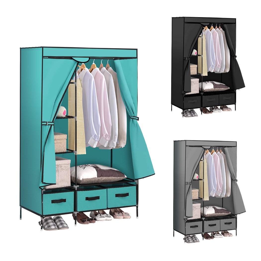 Levede portable wardrobe discount