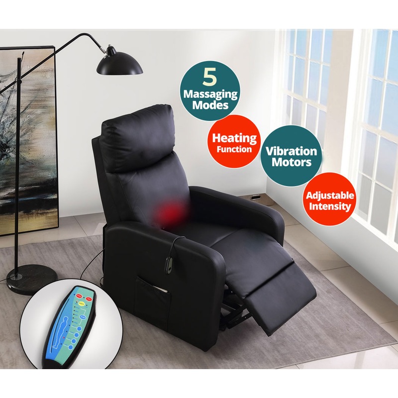 Buy Levede Recliner Chairs Electric Massage Chair Lift Armchair Heated