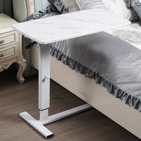 Levede Standing Desk Sofa Bed Side Table Adjustable Stand Office Computer Table