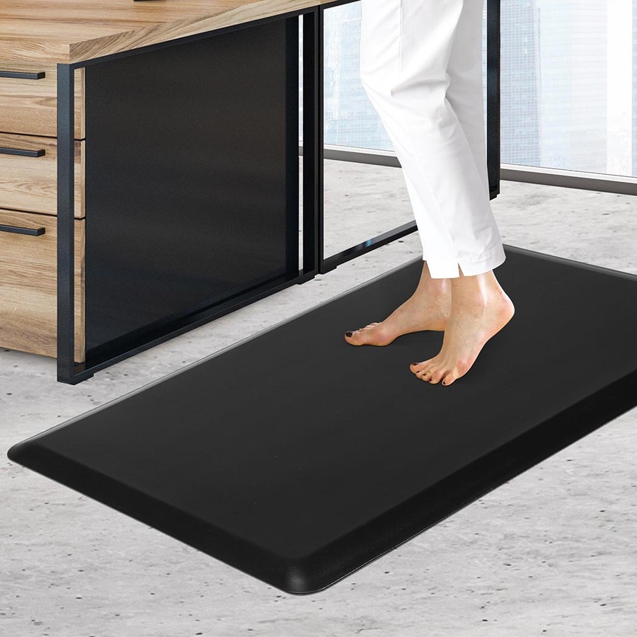 50x80cm Anti Fatigue Standing Mat Foam - Black