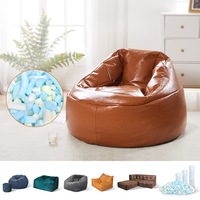 Marlow Bean Bag Cover Gaming Couch Foam Filling Indoor Loungue Lazy Floor Sofa