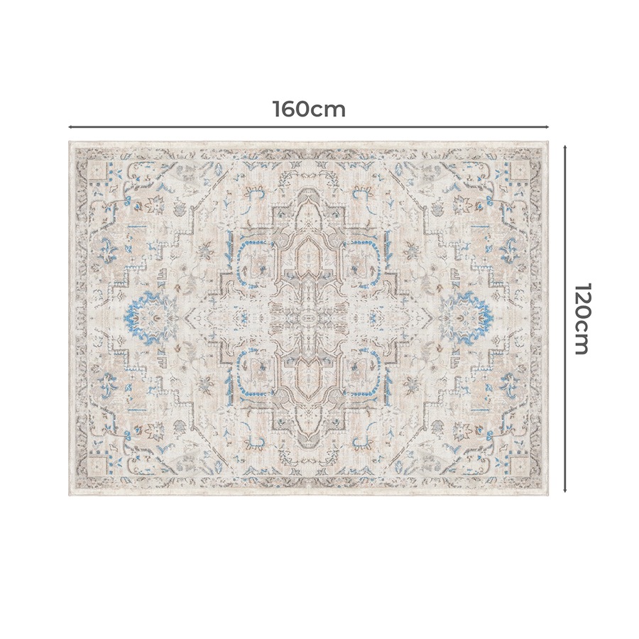 Marlow Floor Rug 160cm x 120cm Short Pile Vintage