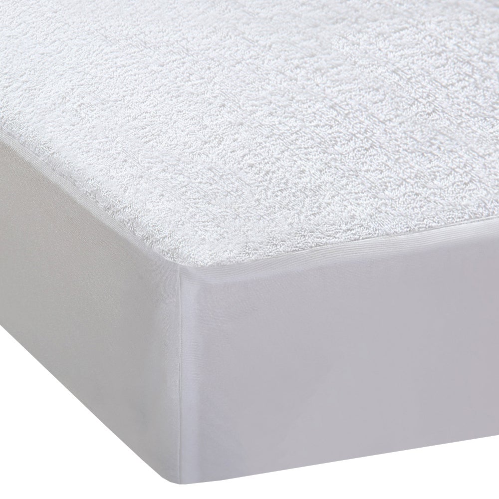 Dreamz Mattress Protector Topper Waterproof Fitted Terry Cotton Sheet Cover