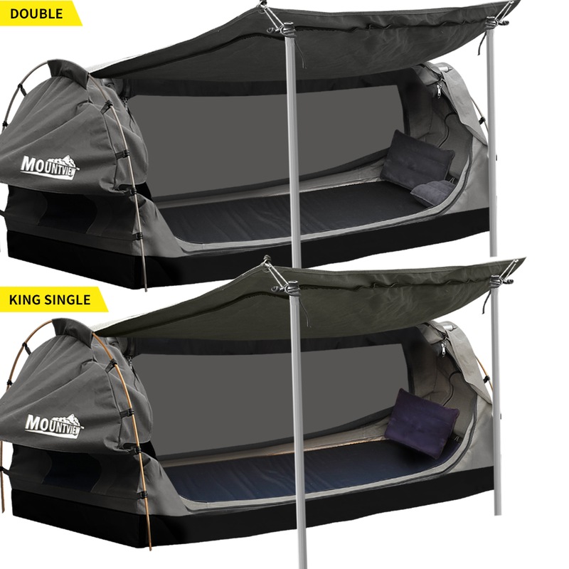 Mountview Double Swag Tent Grey Buy Swags 748116