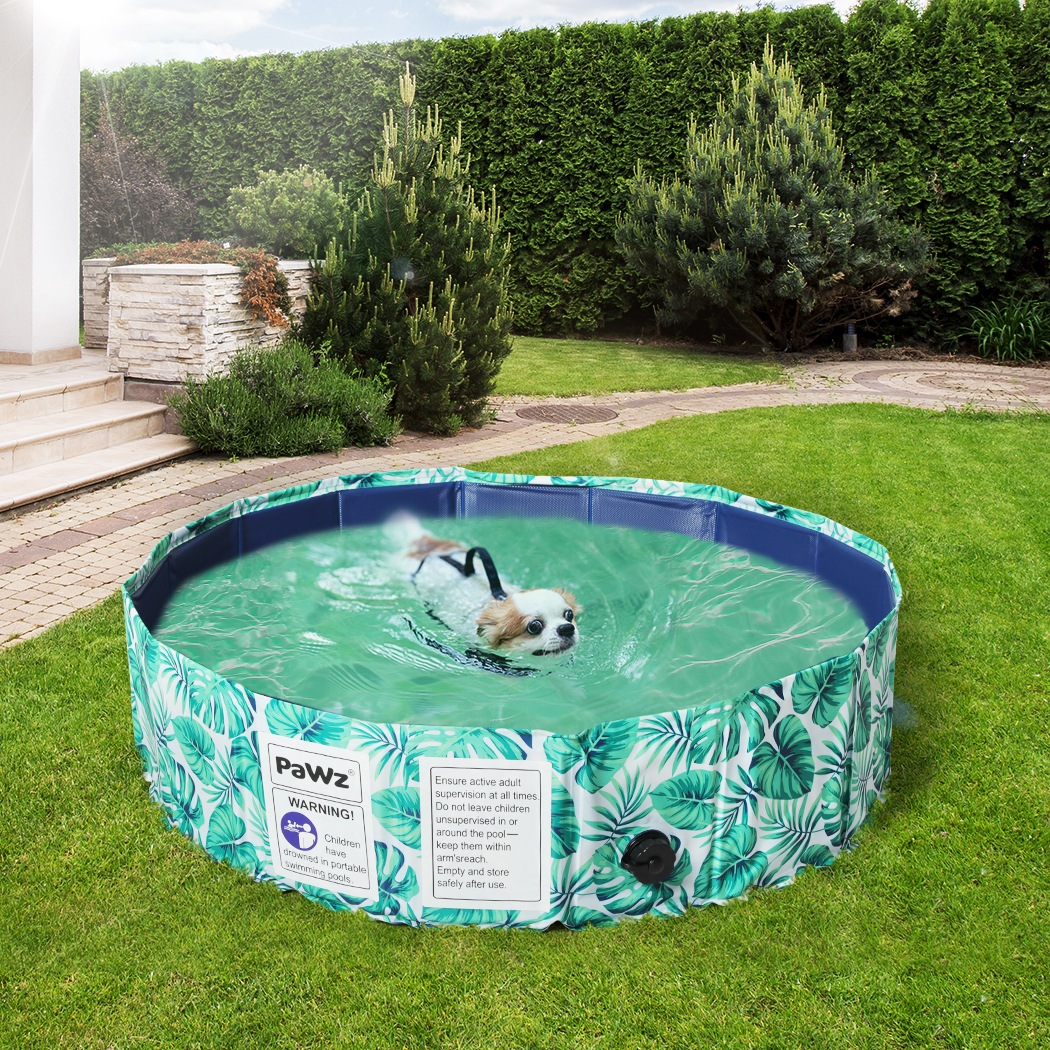 Buy Pawz 80cm Pet Dog Swimming Pool Cat Portable BathTub Cat Shower ...