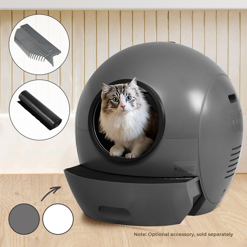 Buy Pawz Automatic Smart Cat Litter Box SelfCleaning Enclosed Toilet