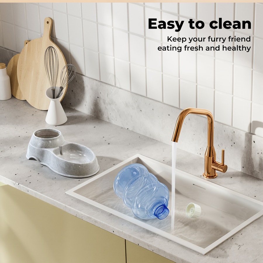 Pawz Automatic Pet Water Dispenser Feeder 3.5L Cat Dog Gravity Drinking Bottle