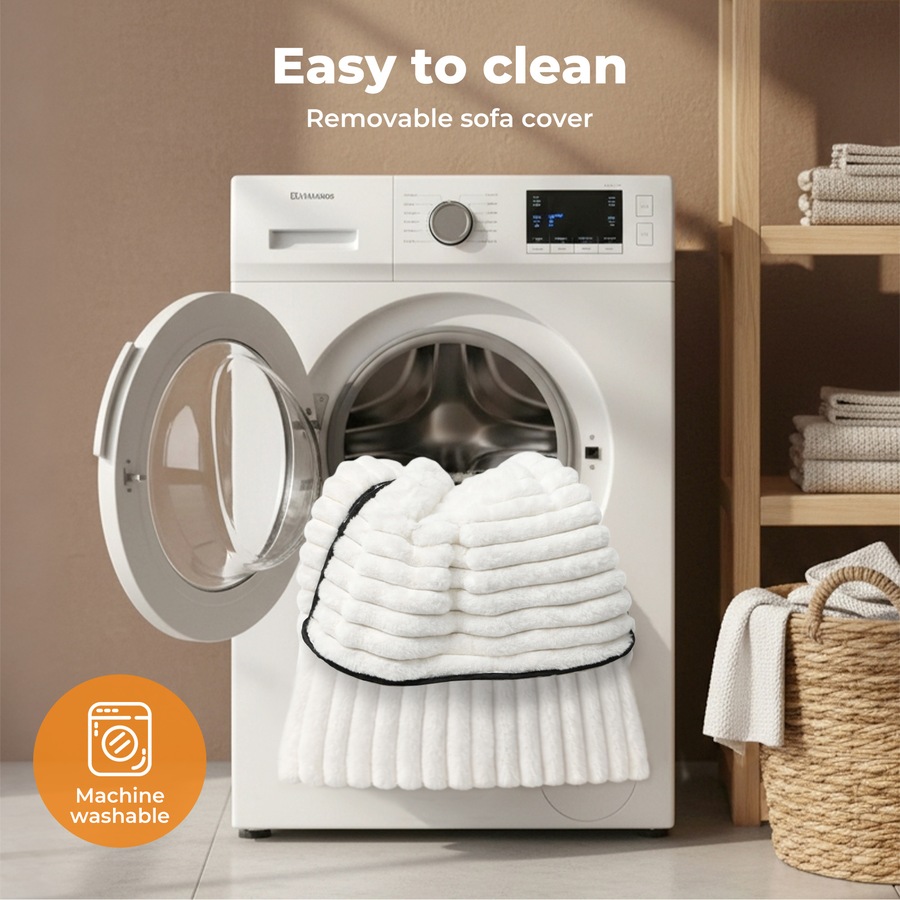 Pawz Cat Bed Extended Soft Plush Lounge Sofa Couch Pet Small Dog Removable Cover