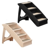 Pawz Pet Ramp Dog Stairs for Bed Sofa Car Steps Ladder Portable Foldable Travel