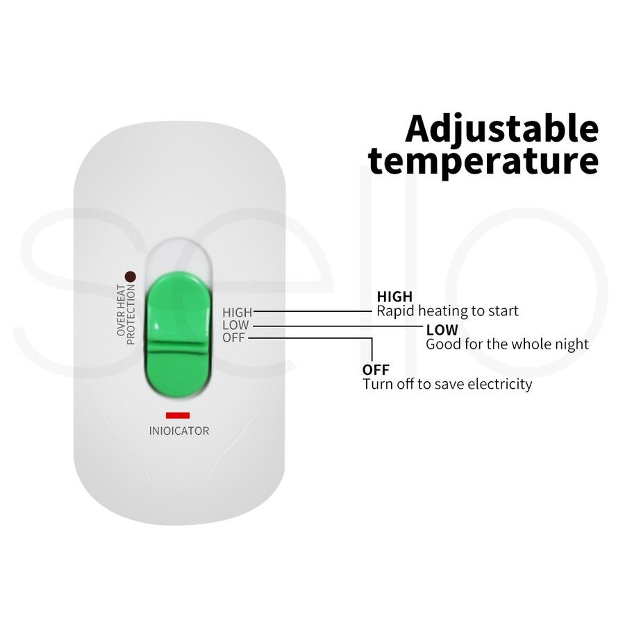 Pawz Electric Pet Heater Bed Heated Mat Cat Dog Heat Blanket Washable Removable