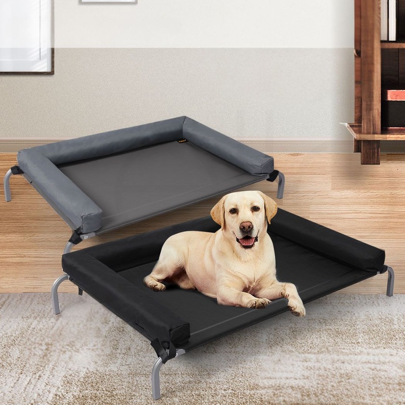 PaWz Elevated Pet Bed Sofa Bolster Dog Cat Trampoline Hammock Raised Heavy Duty MyDeal
