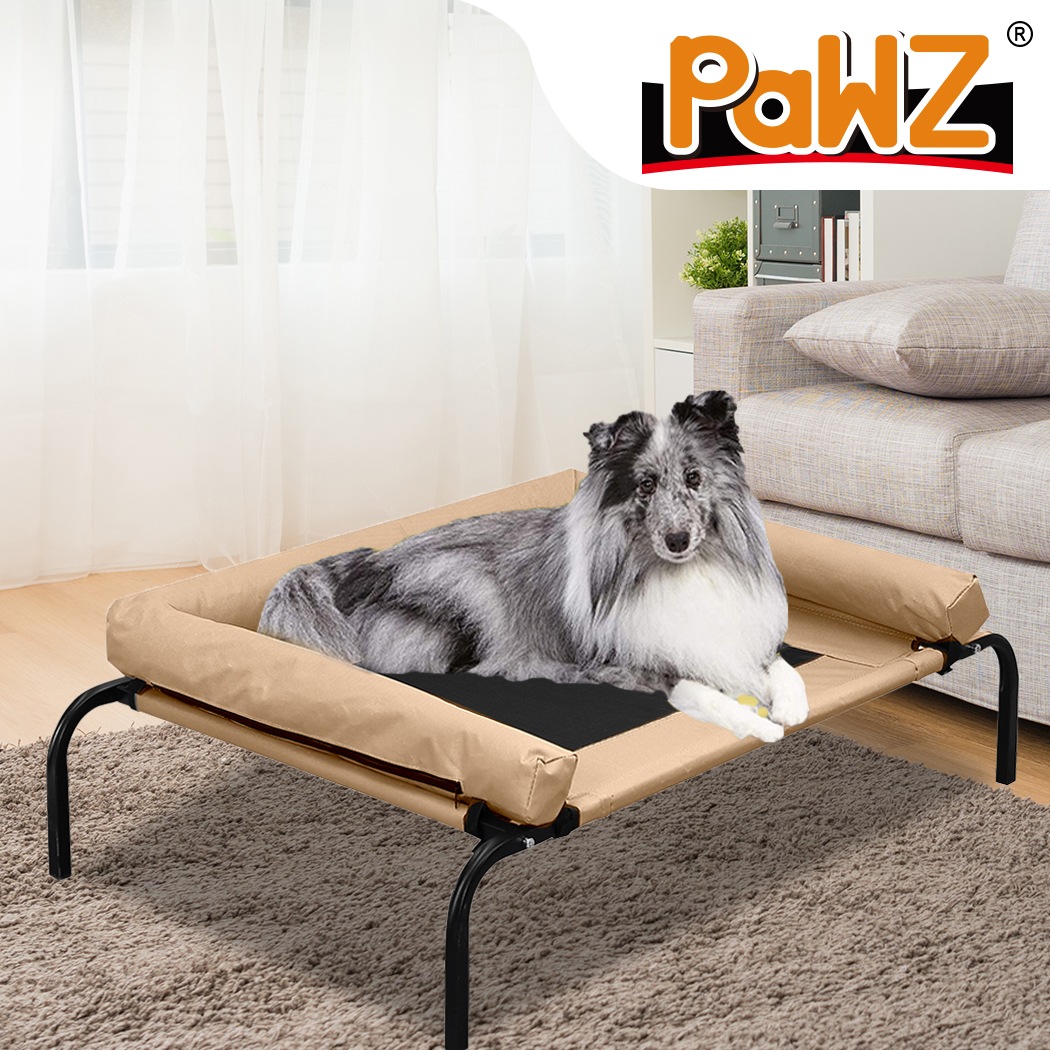 PaWz Elevated Pet Bed Trampoline Dog Puppy Cat Heavy Duty Hammock Mesh