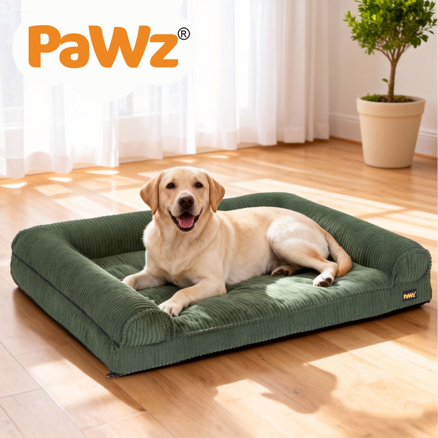 Pawz Pet Bed Non Slip Dog Mat Orthopedic Sofa Cushion Washable Removable S Size