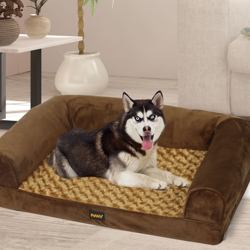 Buy PaWz Pet Dog Calming Bed Memory Foam Orthopedic Sofa Removable