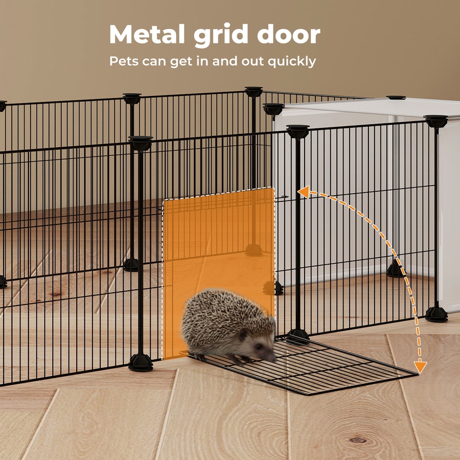 Pawz Pet DIY Playpen Small Animals Guinea Pig Hamster Rabbit Enclosure 14 Panels