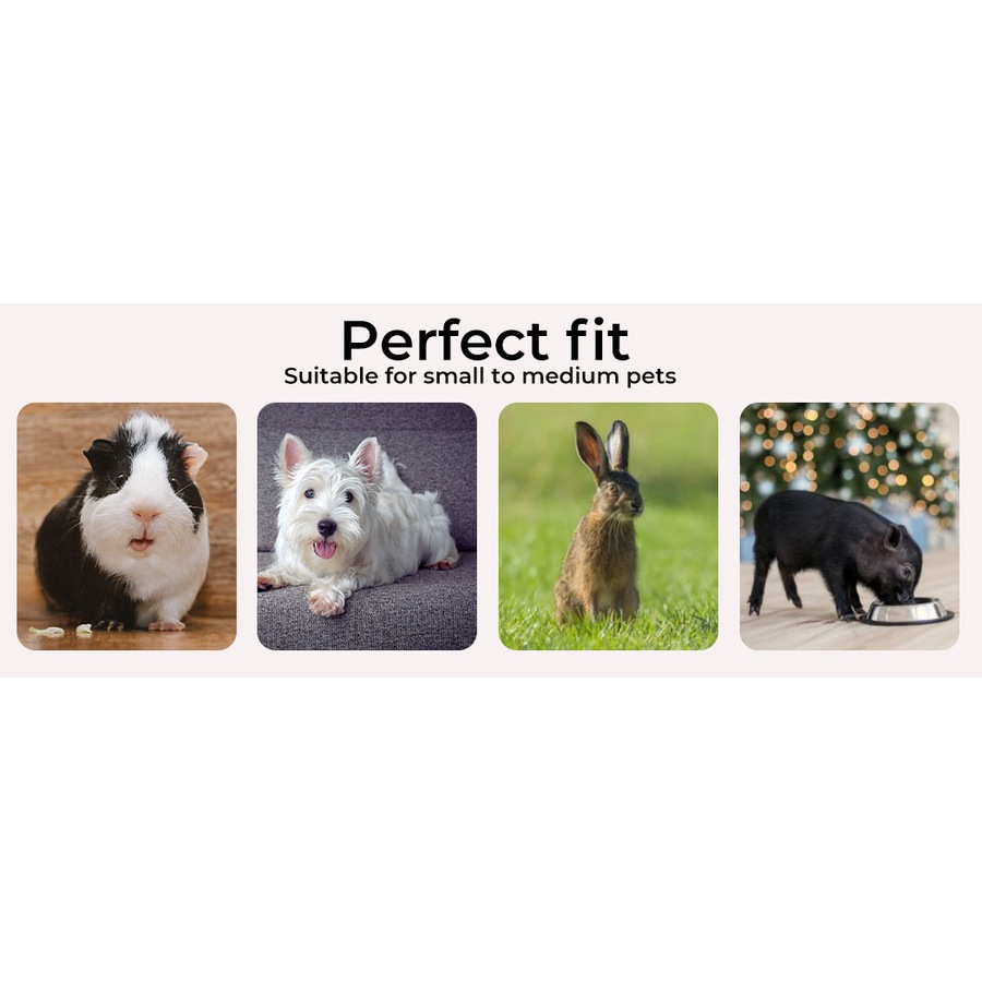 Pawz Pet Playpen Foldable Portable Dog Play Pens Plastic Garden Outdoor 6 Panels