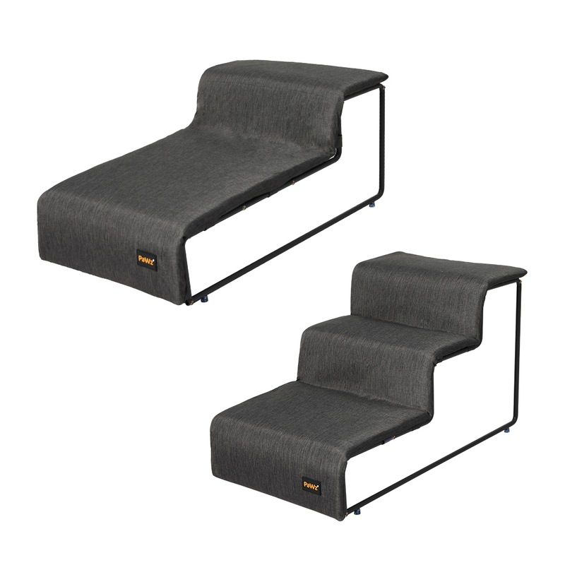 Buy PaWz Pet Ramp Dog Cat Climb Ladder Sofa Bed Steps Upstairs Portable