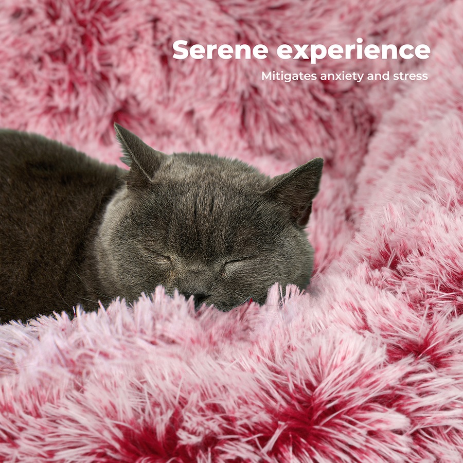 PaWz Pet Bed Replaceable Cover - Pink, Dia. 90cm