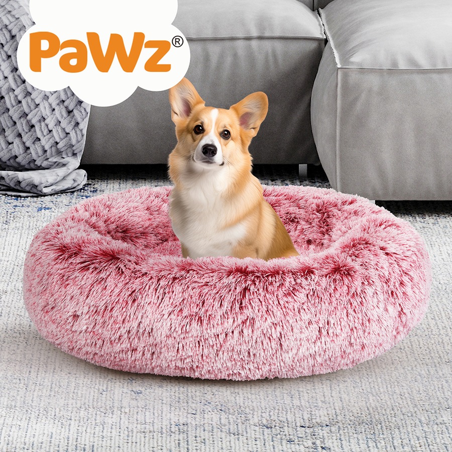 PaWz Pet Bed Replaceable Cover - Pink, Dia. 90cm