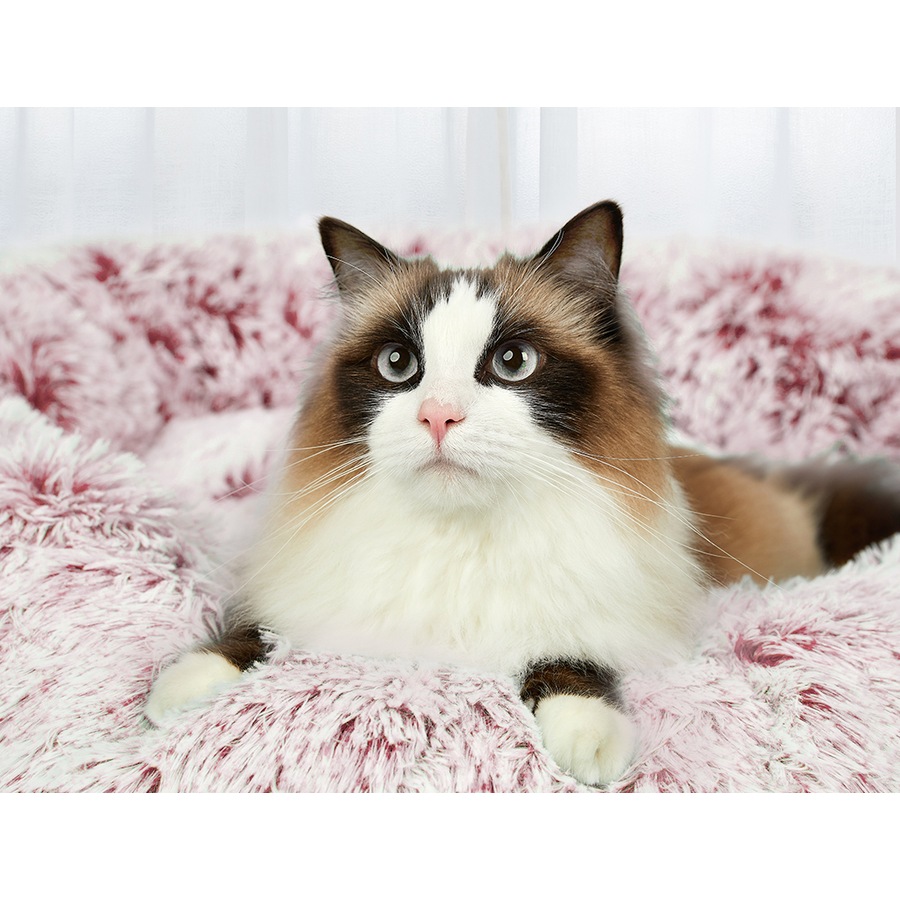 PaWz Pet Bed Replaceable Cover - Pink, Dia. 90cm