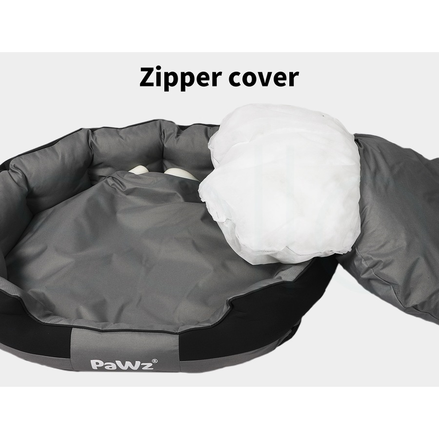 90x70x22cm PaWz Waterproof Pet Bed Memory Foam Removable