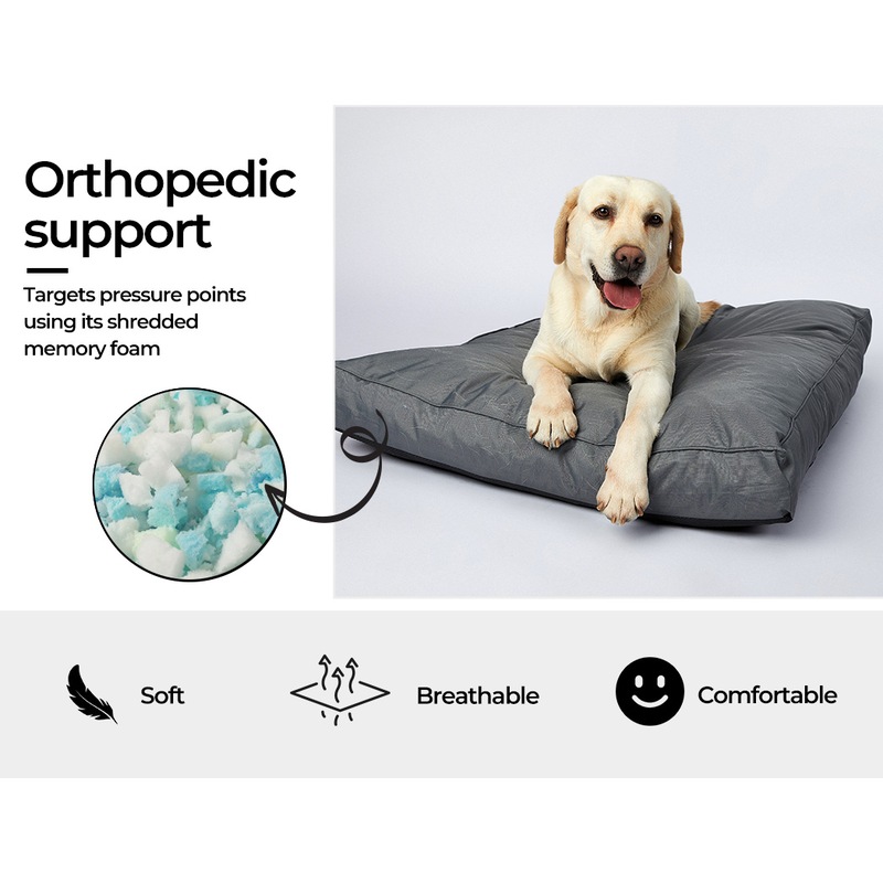 Buy PaWz Pet Bed Dog Memory Foam Mattress Orthopedic Removable Washable