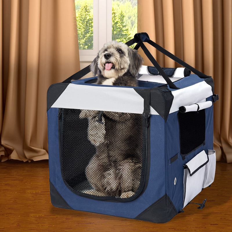 Buy PaWz Pet Soft Crate Dog Cat Carrier Travel Cage Folding Kennel