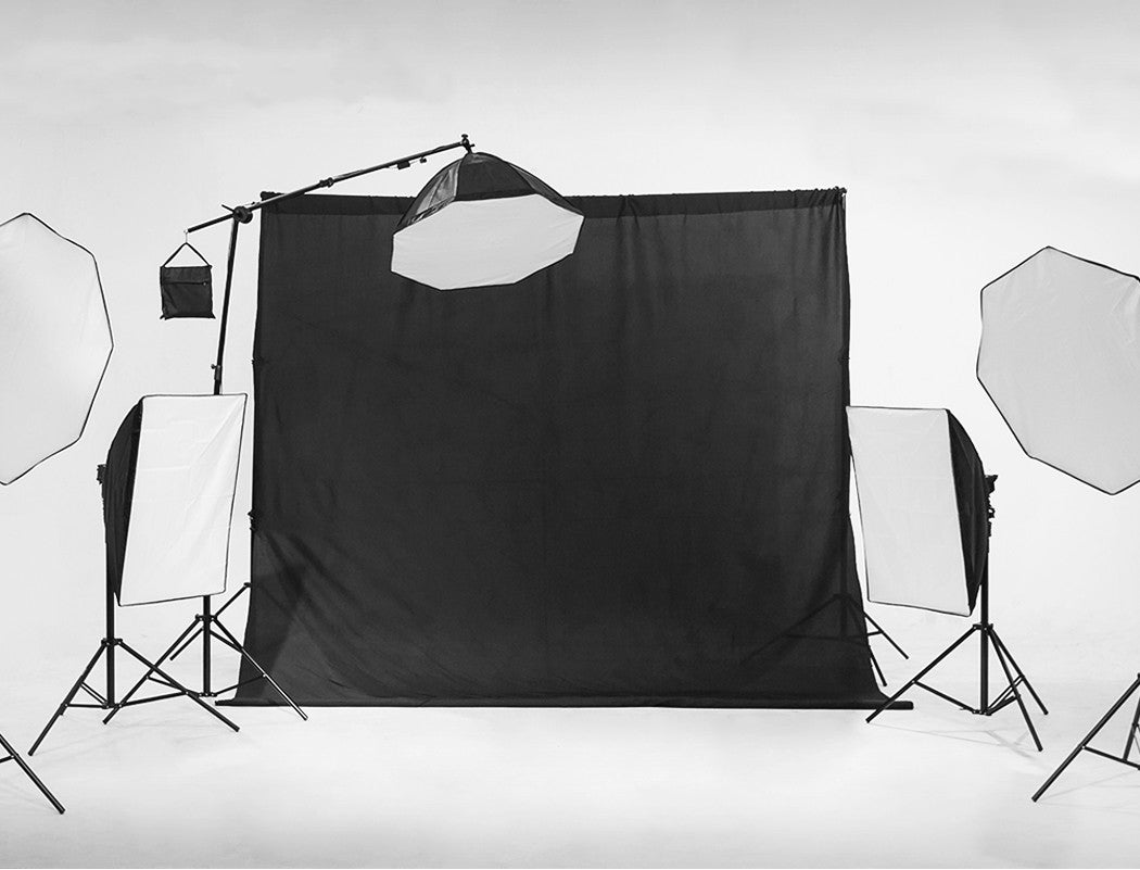 Photography Background Stand Backdrop Kit Studio Screen Photo Support Heavy Duty