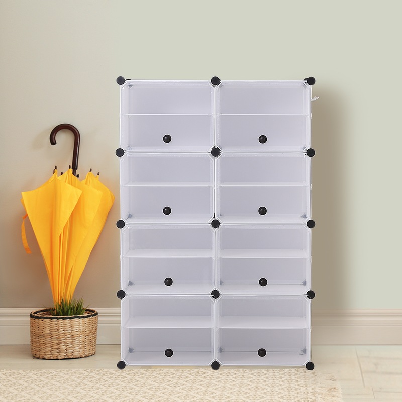 Buy 12/16/18 Tier Cube Shoe Storage Shelf MyDeal