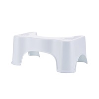 Traderight Toilet Step Stool Bathroom Potty Squat Aid for Constipation Relief