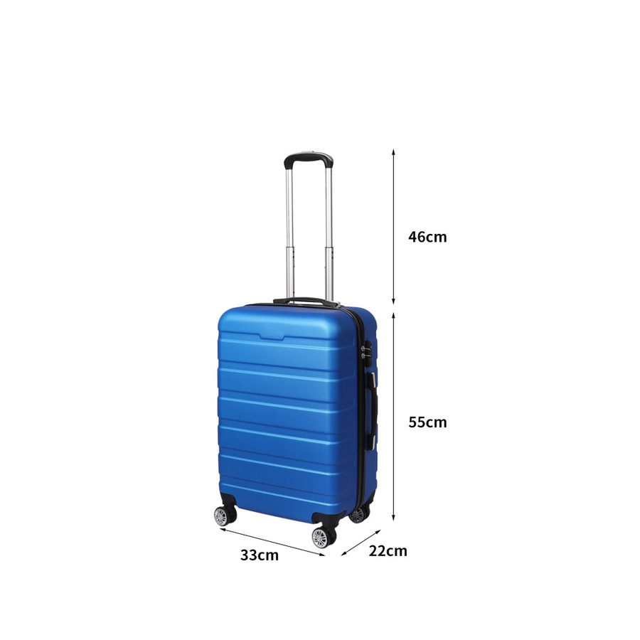 20" Slimbridge Travel Case with TSA Lock - Blue