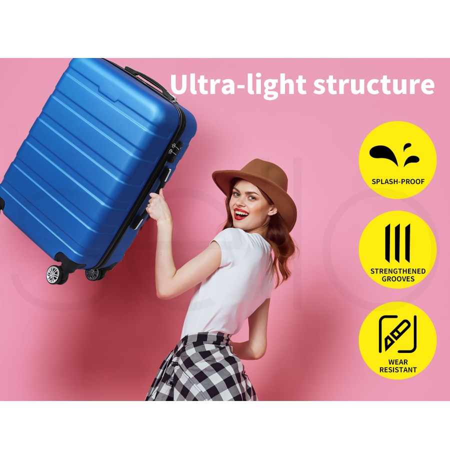 20" Slimbridge Travel Case with TSA Lock - Blue