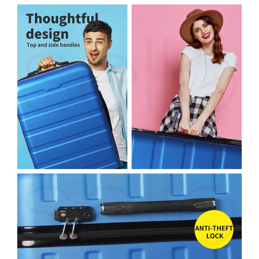 20" Slimbridge Travel Case with TSA Lock - Blue