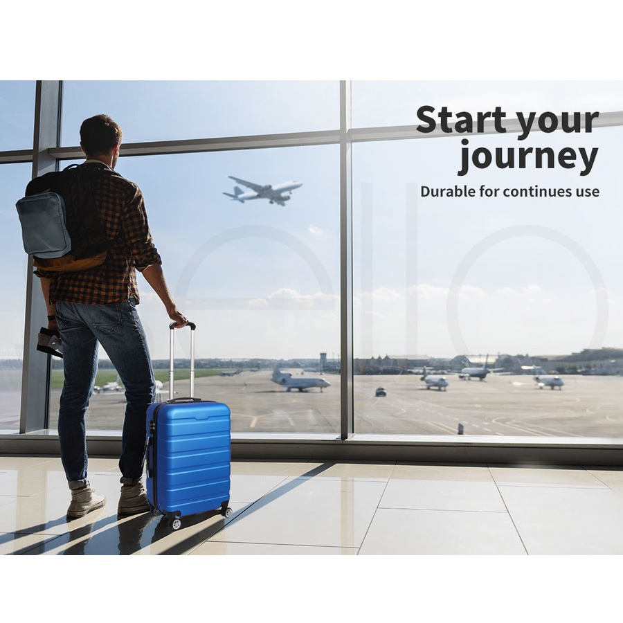 20" Slimbridge Travel Case with TSA Lock - Blue