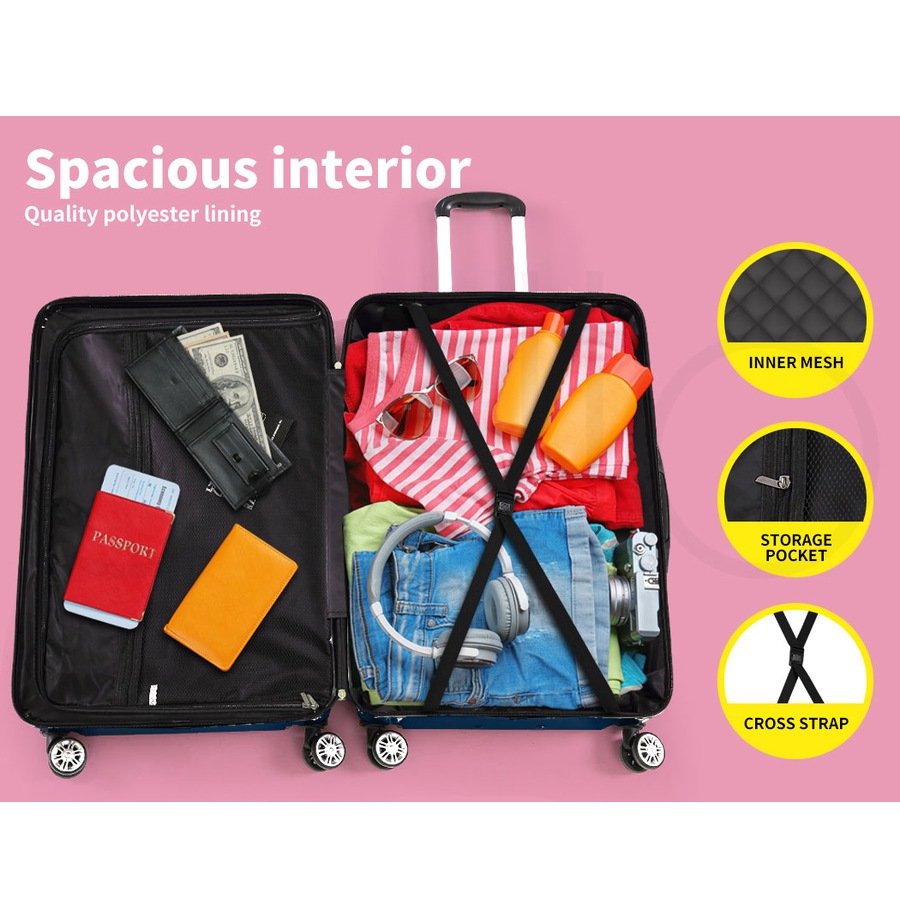 20" Slimbridge Travel Case with TSA Lock - Blue