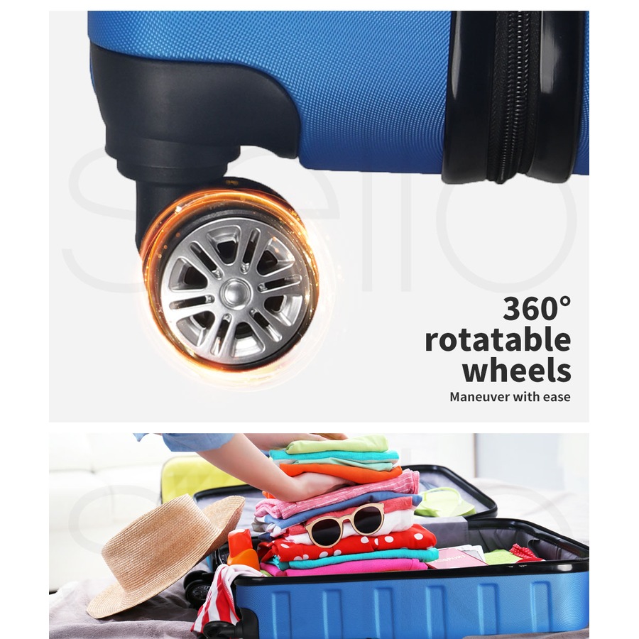 20" Slimbridge Travel Case with TSA Lock - Blue