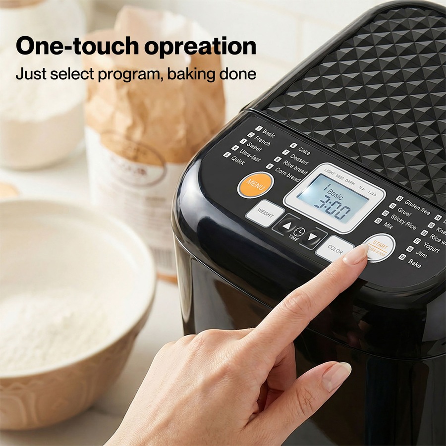 Spector Bread Maker Machine Oven Non Stick Bakehouse Automatic Kneading Mixing