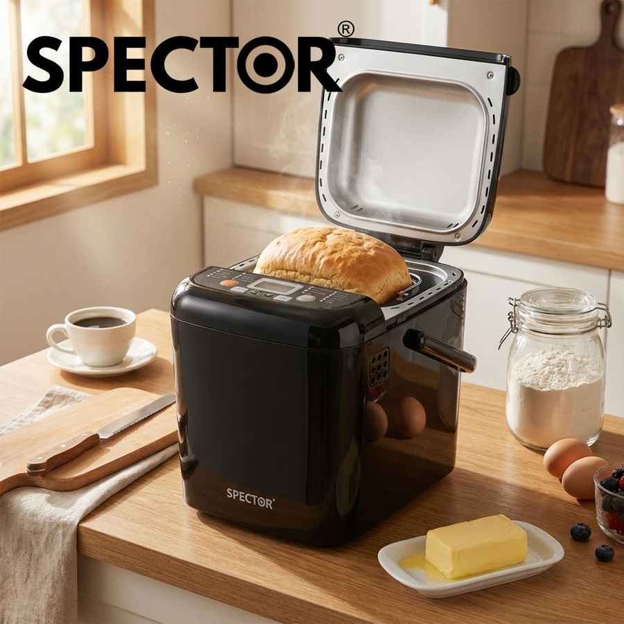 Spector Bread Maker Machine Oven Non Stick Bakehouse Automatic Kneading Mixing