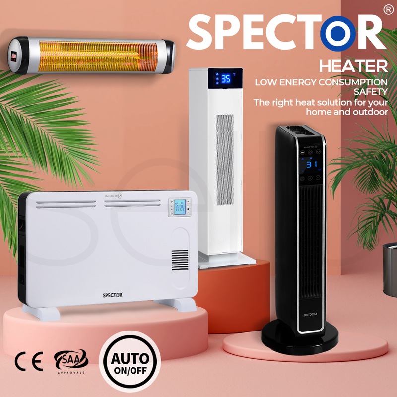 Buy Spector Indoor/Outdoor Portable Electric Heater - MyDeal